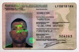 German Identity Card 