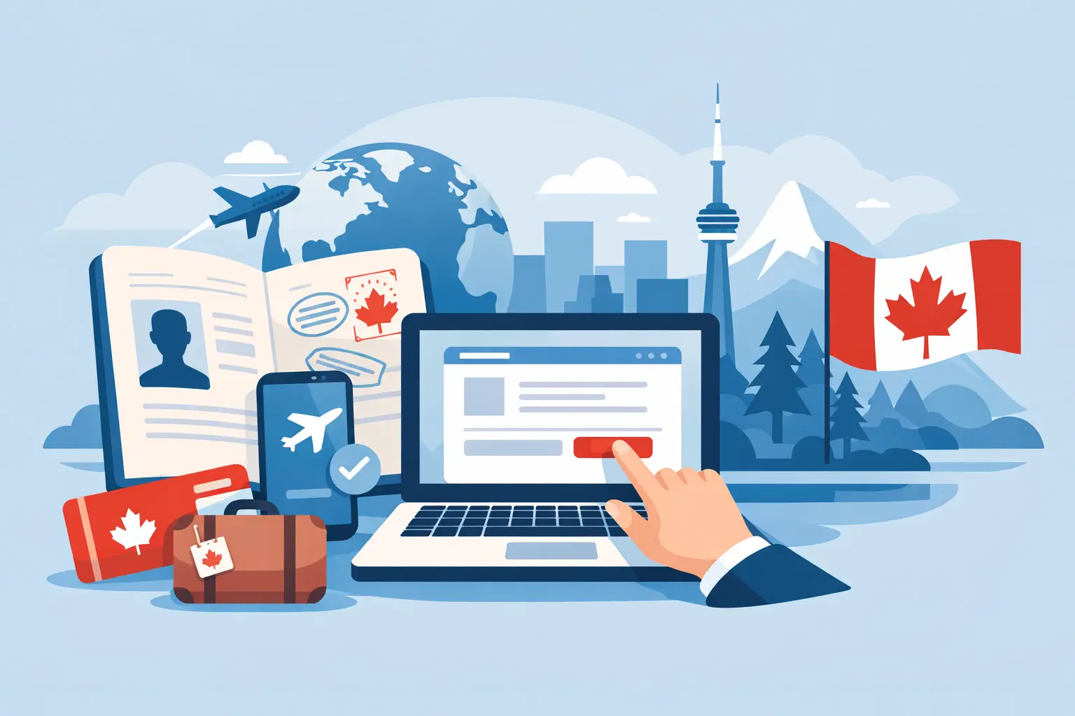 Visum für Kanada online beantragen