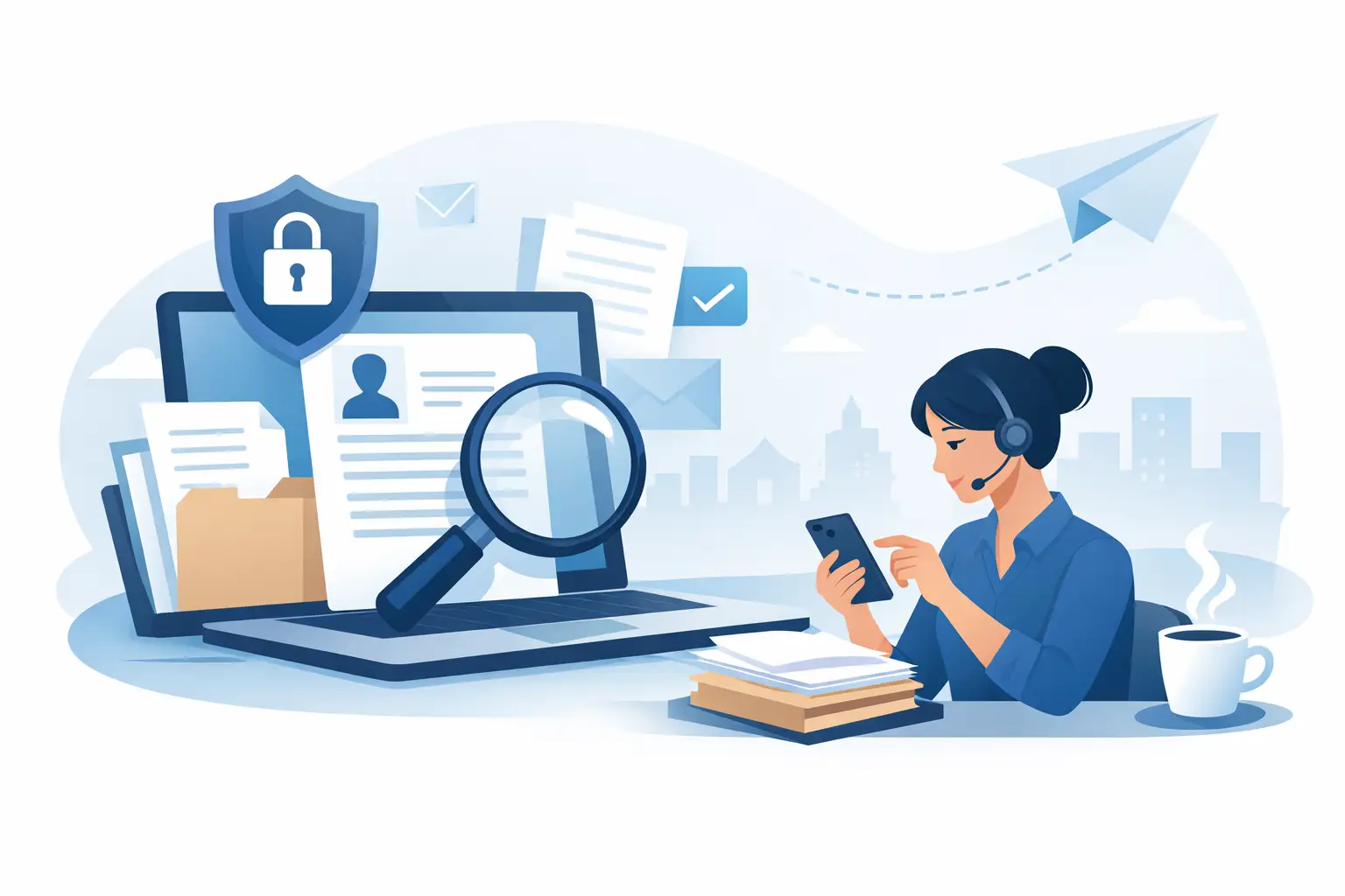 Dokumentenservice online schnell und diskret