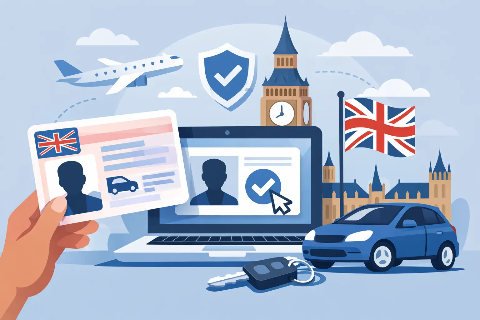 UK Führerschein Online Service einfach nutzen