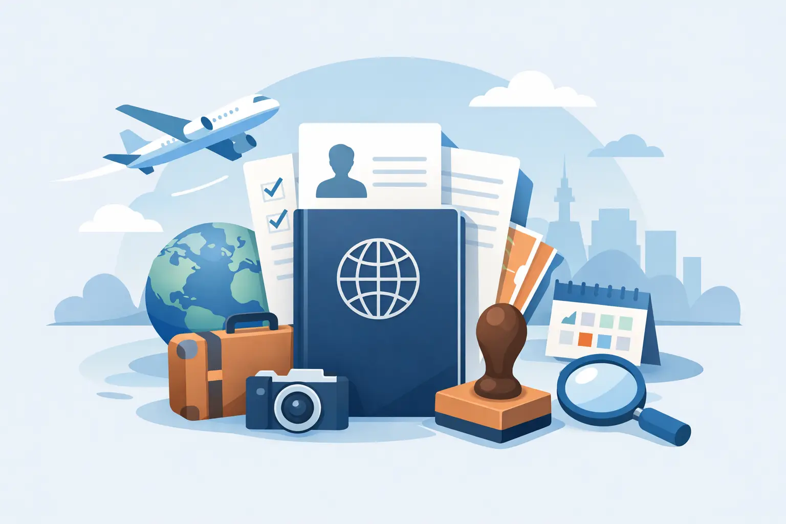 Welche Dokumente sind für ein Visum nötig?